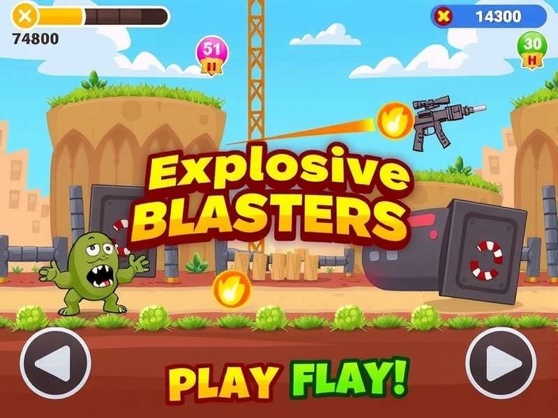 Explosive Blasters Game Screenshot